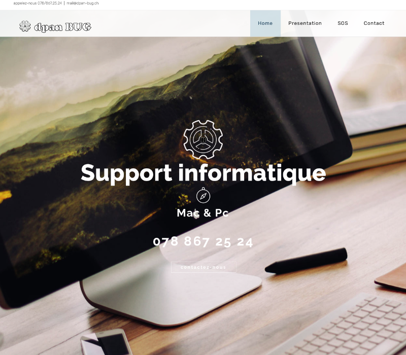 dpan-Bug website